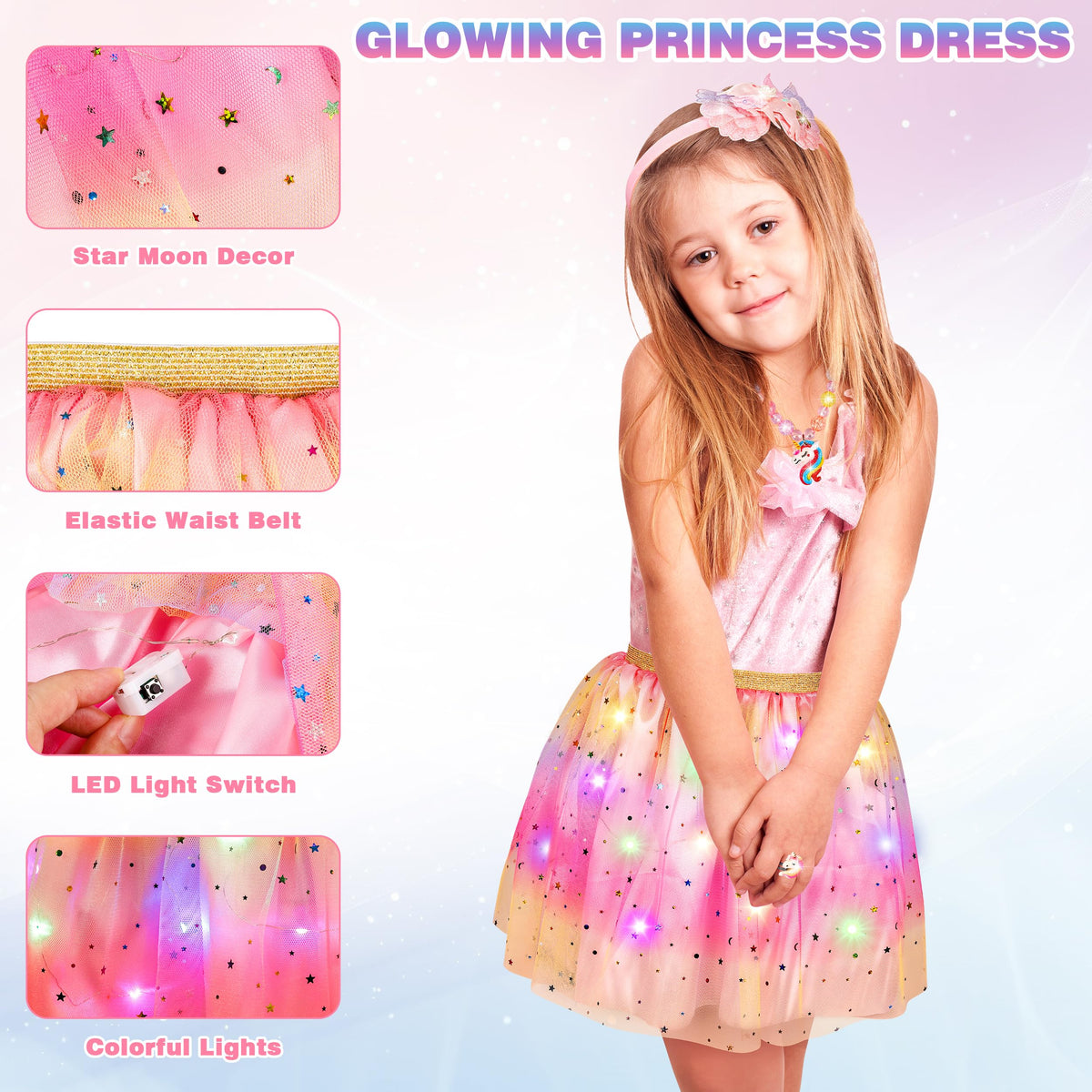 LJZJ tiara set adds shimmering crowns for dress-up moments