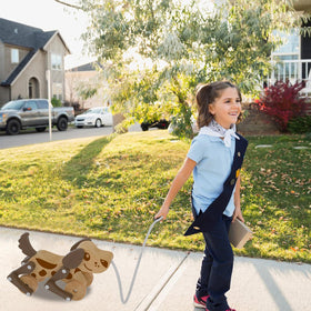 LKyoxs gift-ready wooden toy elevates pretend play and motor skills