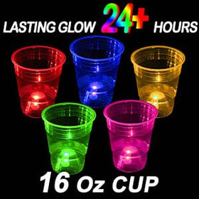 LLKMDSS LED light in cups switched on creates bright glow for nighttime events