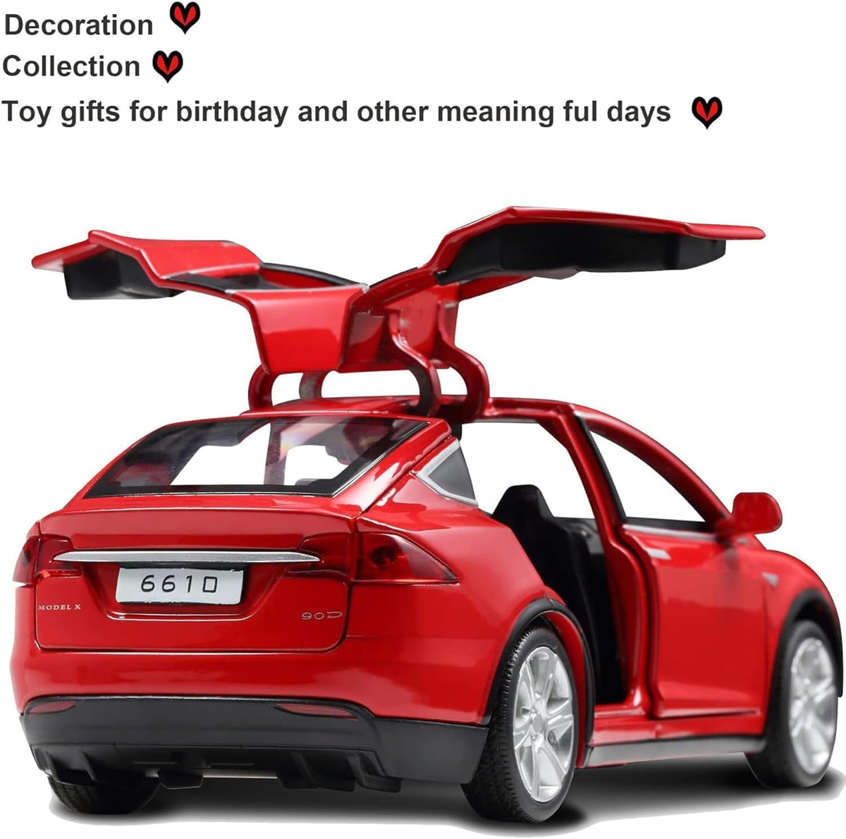 LLWEIT Model X on display, ideal for shelf decor or cake party centerpiece.