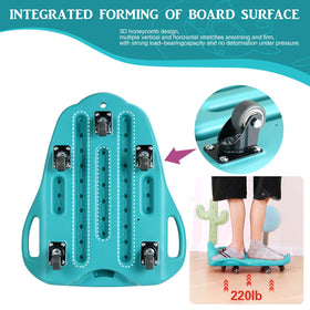 Llyjjkuwl large scooter board durable plastic construction supports kids up to 220 lbs.