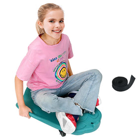 Llyjjkuwl large scooter board front view shows a sturdy platform for active indoor play.