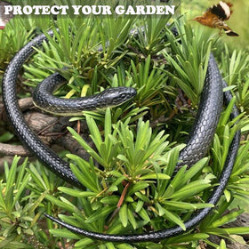 Lnbeyw small rubber snake, 29-inch, versatile prank prop.