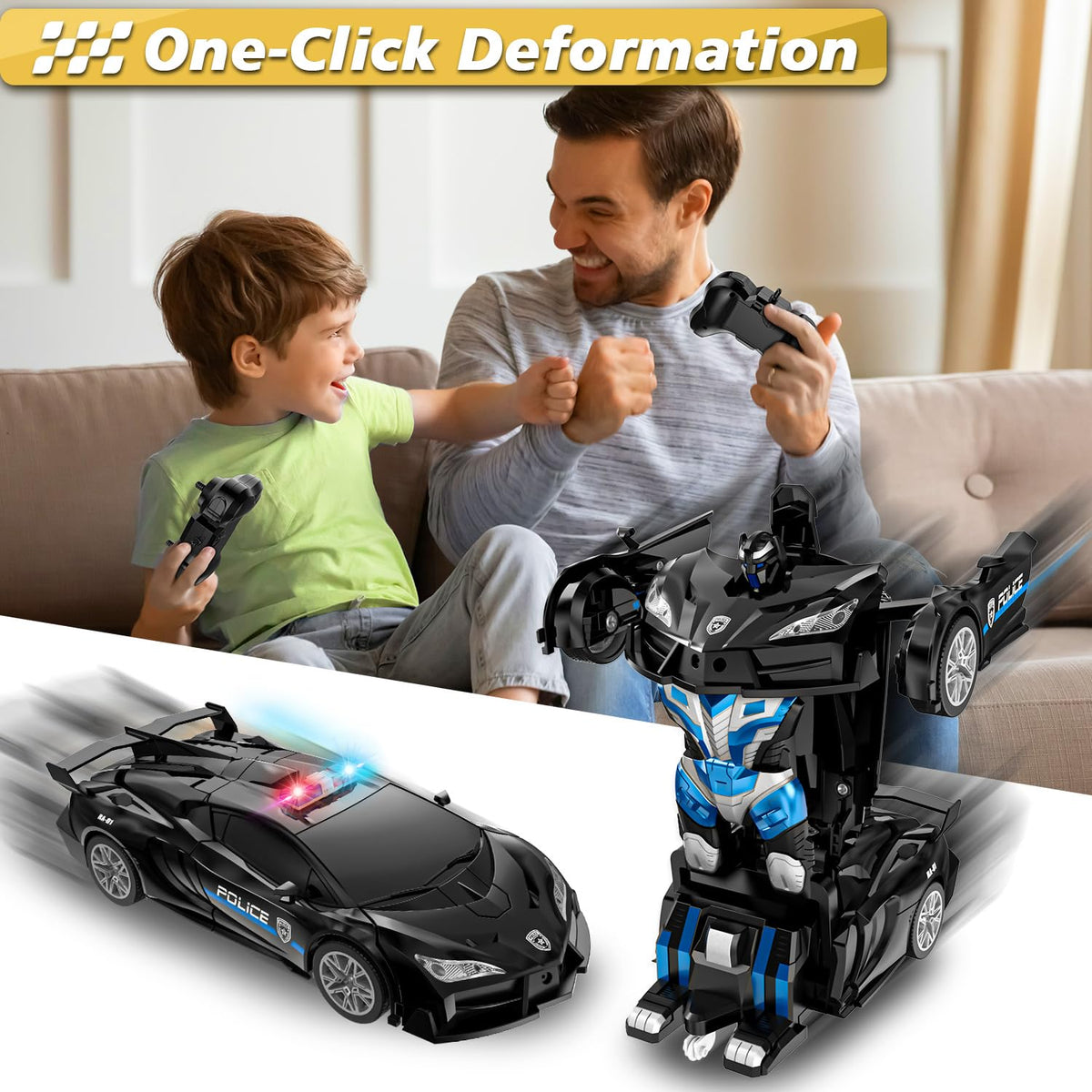 LNNKINE transforming robot function demonstrates quick mode change