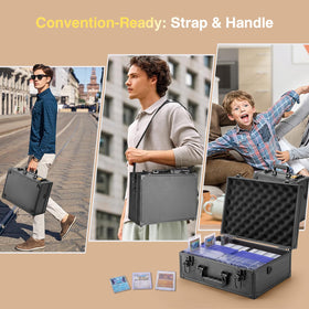 LOCKCURX storage box is ready for road trips and conventions.