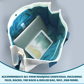 Locmeo Mahjong Bag in daily use demonstrates versatility for events.