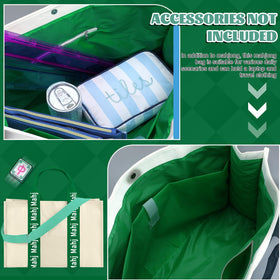 Locmeo bag with lining protects tiles during travel.