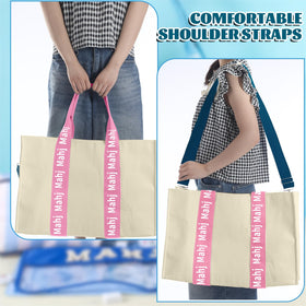 Locmeo Mahjong Bag side pocket provides quick access to accessories.