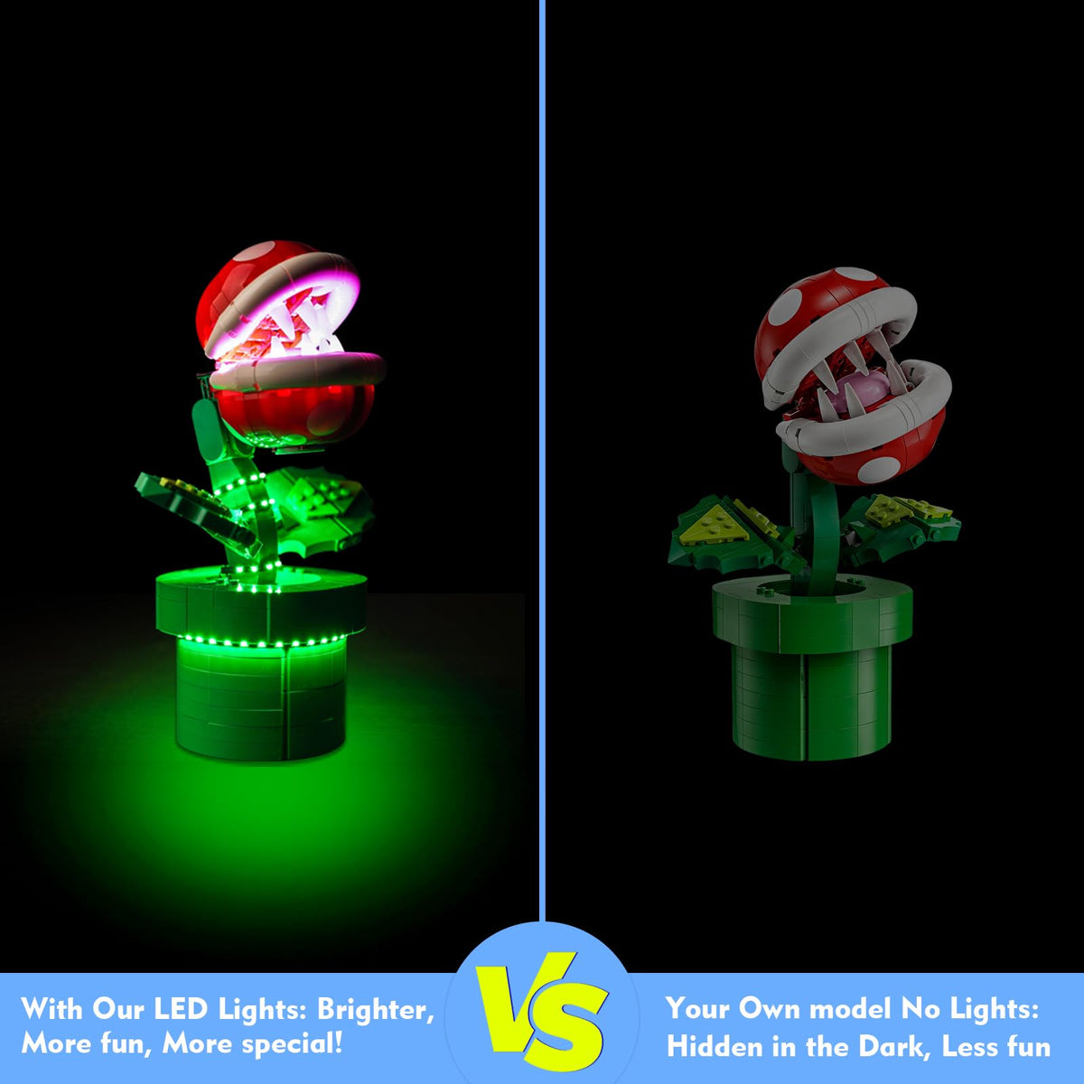 LocoLee soft to bright tones suit day and night displays.