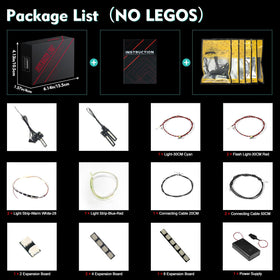 LocoLee lighting kit with durable copper lines for long-lasting LEGO compatibility