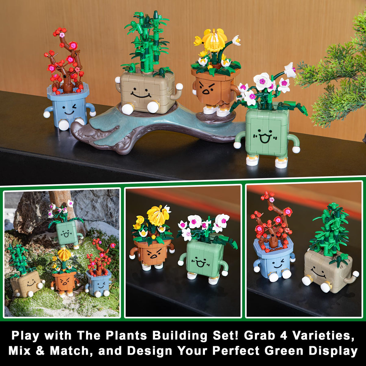 Lodikisbay desktop-shelf decor bonsai is a water-free, maintenance-free gift idea.