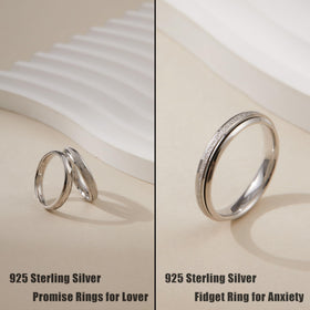 LOFITOR hypoallergenic sterling silver emphasizes skin-friendly comfort during wear
