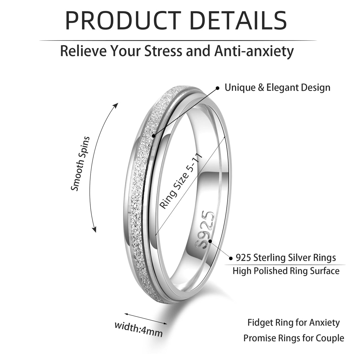 LOFITOR minimalist style ring paired with outfits for both women and men