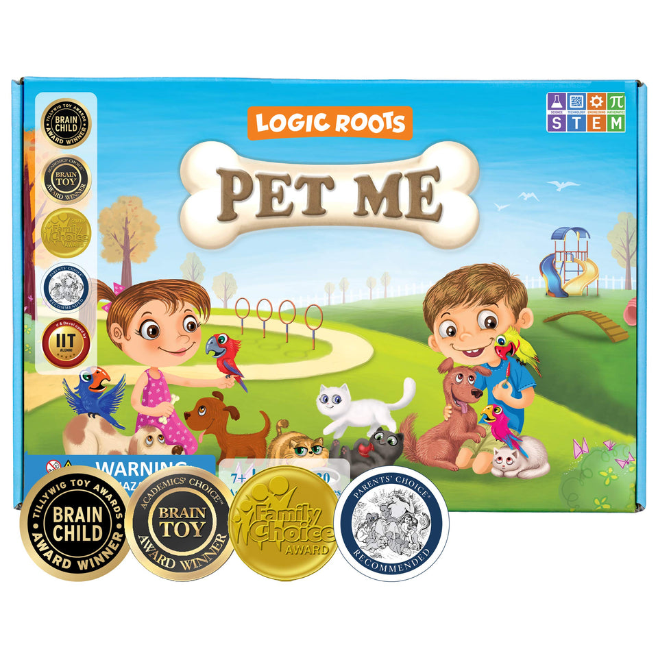 Logic Roots board game board for engaging multiplication and division practice.