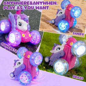 Logth Unicorn RC Car built with durable, non-toxic materials for safe play