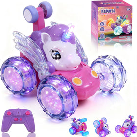 Logth Unicorn RC Car with a sparkling design sparks imaginative play indoors
