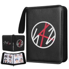 Loiuvos Stray Photocard Binder with 400 pockets keeps STAY cards organized on the go.