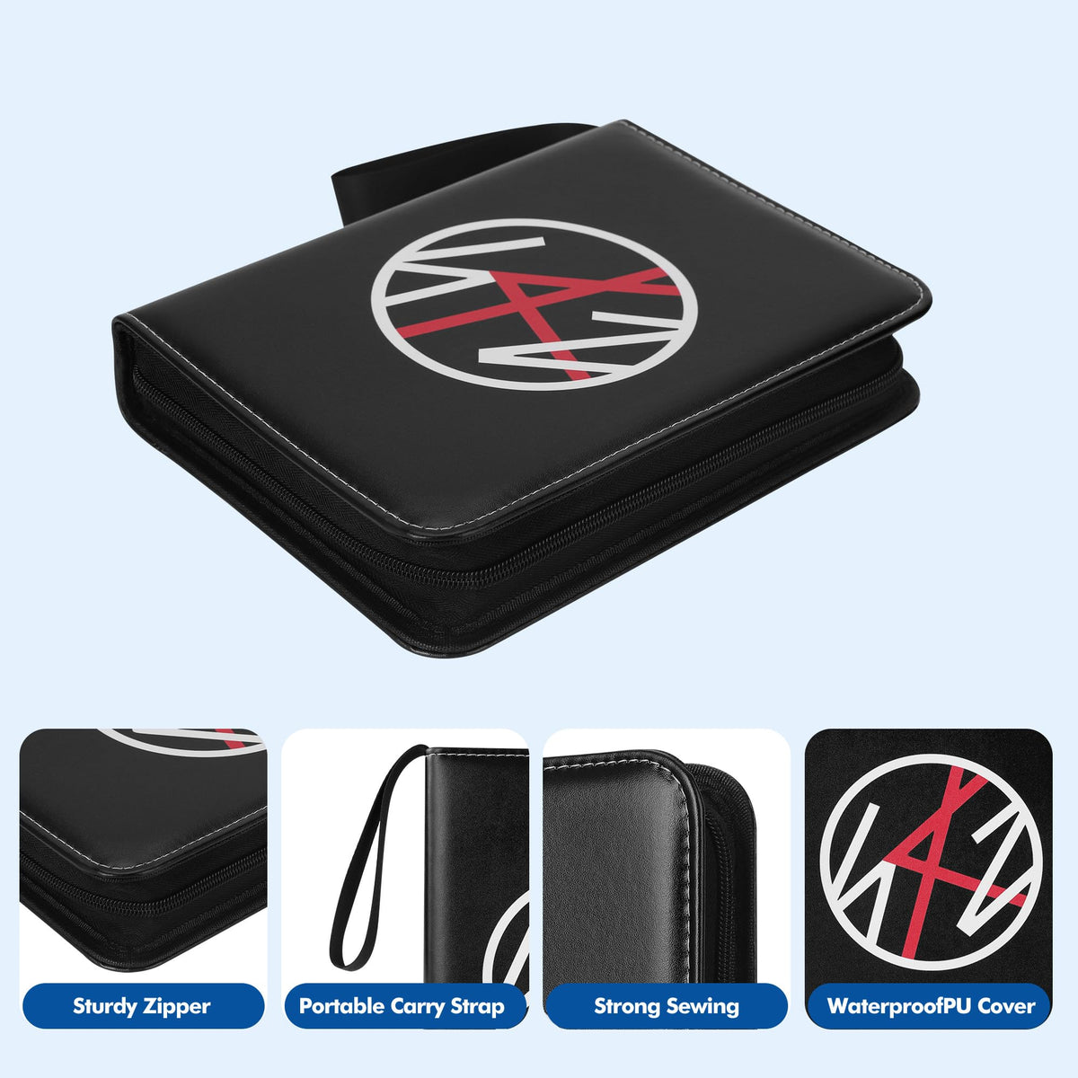 Compact design makes Loiuvos Stray Binder easy to slip into backpacks for events.