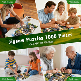Lojeton vibrant colors and crisp graphics enhance lifelike puzzle scenes.