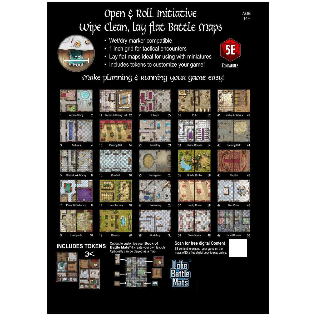 Loke BattleMats digital VTT preview for online play