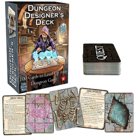Loke BattleMats Dungeon Designer Deck cards showcase immersive dungeon cards for quick setup.