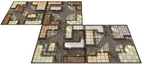 Loke BattleMats slipcase dual book layout for large evolving town scenes