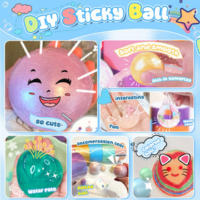 Lokuc Nano Tape Bubble Kit colorful clays for decorative creations.