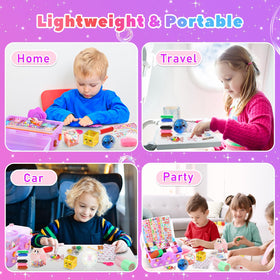 Lokuc Nano Tape Bubble Kit storage box keeps supplies organized.