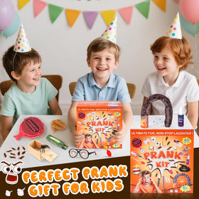 Lokuc Pranks Kit 40pcs safe materials label emphasizes non-toxic play