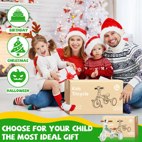 LOL-FUN tricycle quick assembly saves time for parents