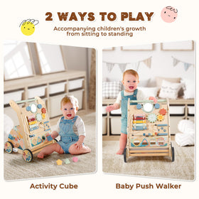 LOL-FUN ergonomic frame supports proper posture during walking practice.