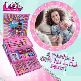 L.O.L. Surprise! colouring sheets spark imaginative art sessions for kids.