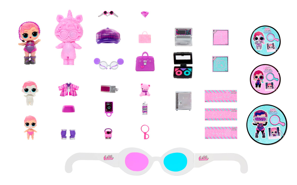 L.O.L. Surprise Eye Spy Pet revealed with cute items.