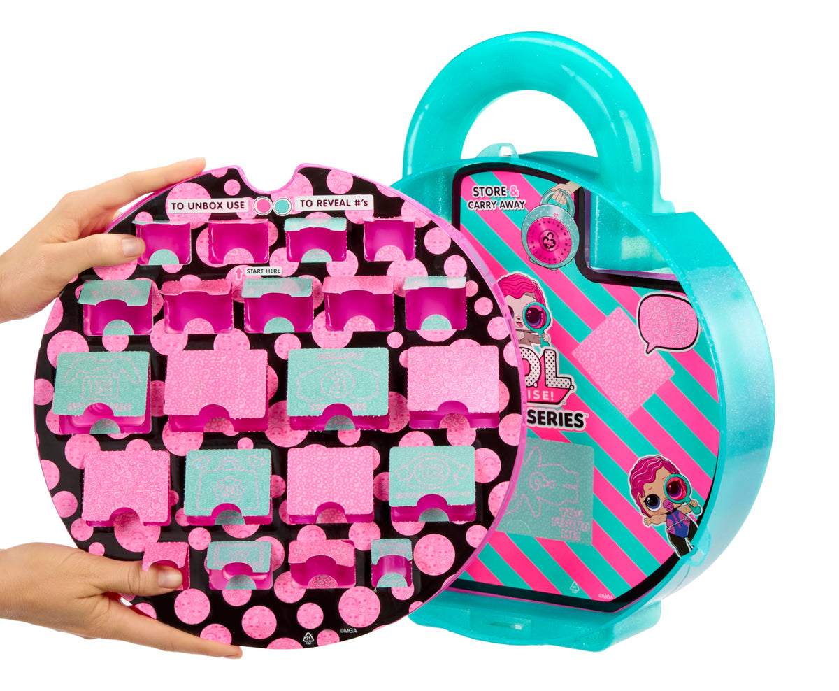 L.O.L. Surprise Eye Spy Baby Sister revealed with accessories.