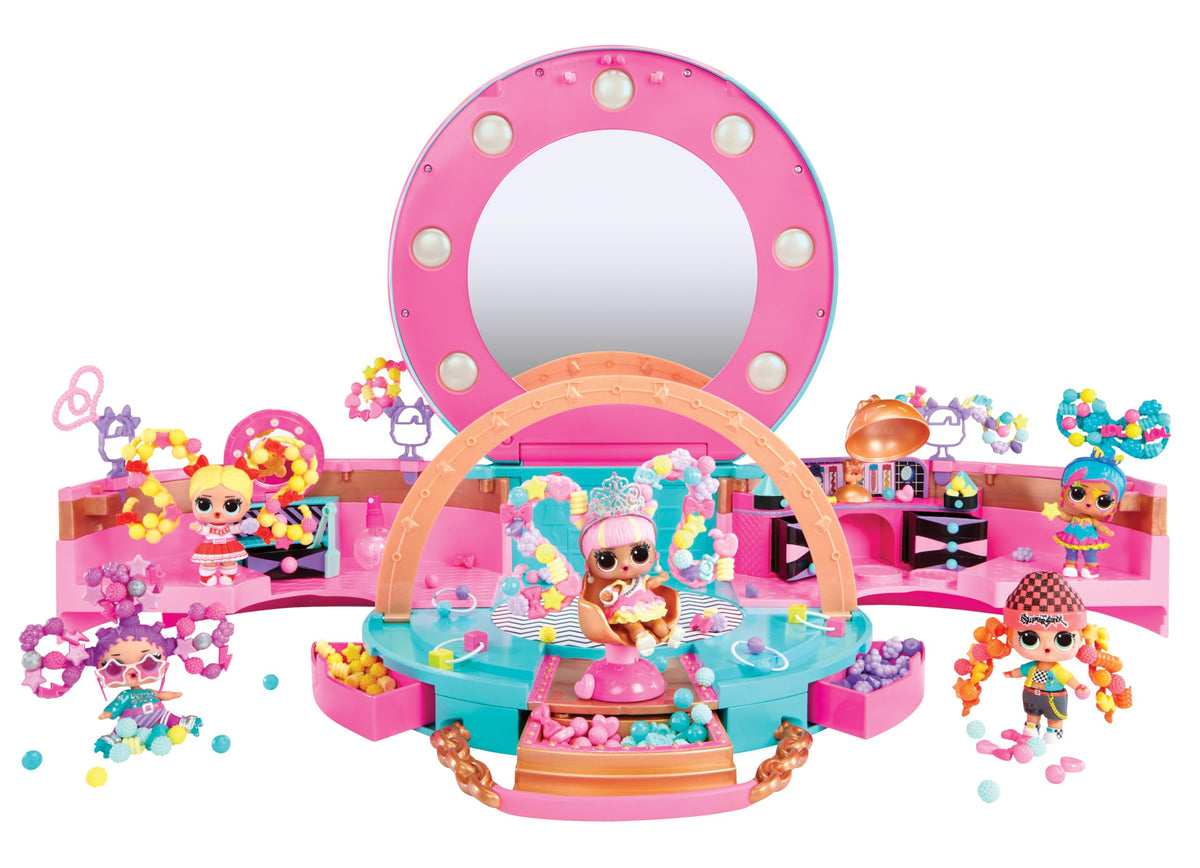 LOL Surprise Hair Beads Salon Tot Doll ready for colorful styling adventures