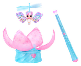 LOL Surprise Magic Flyers Fairies Tots wand guides flight for interactive pretend adventures.
