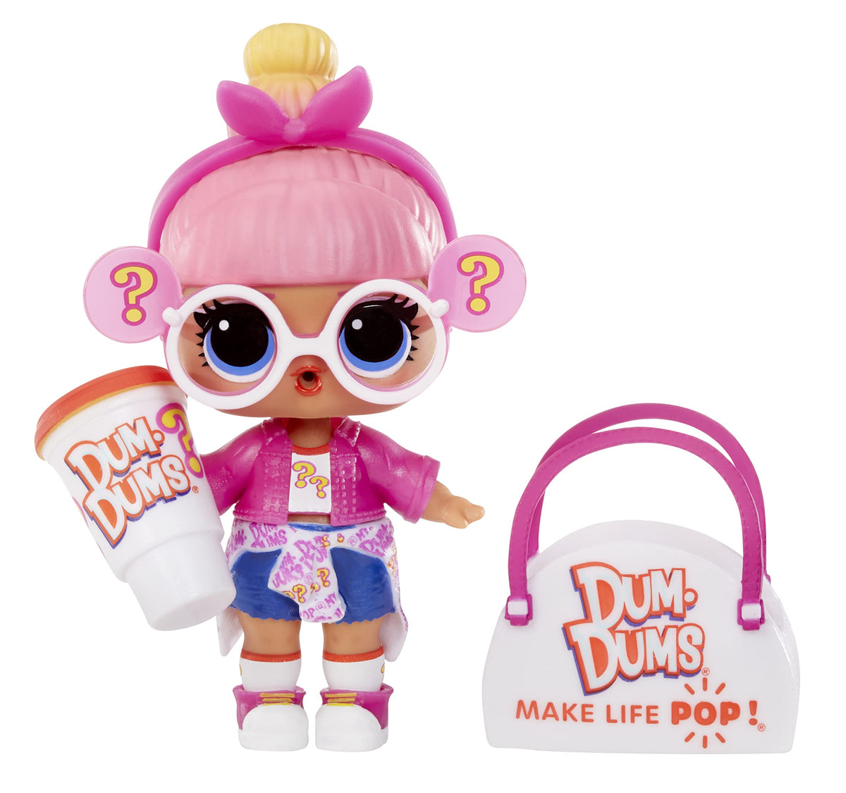 L.O.L. Surprise! Loves Mini Sweets doll purse and accessories for storytelling.