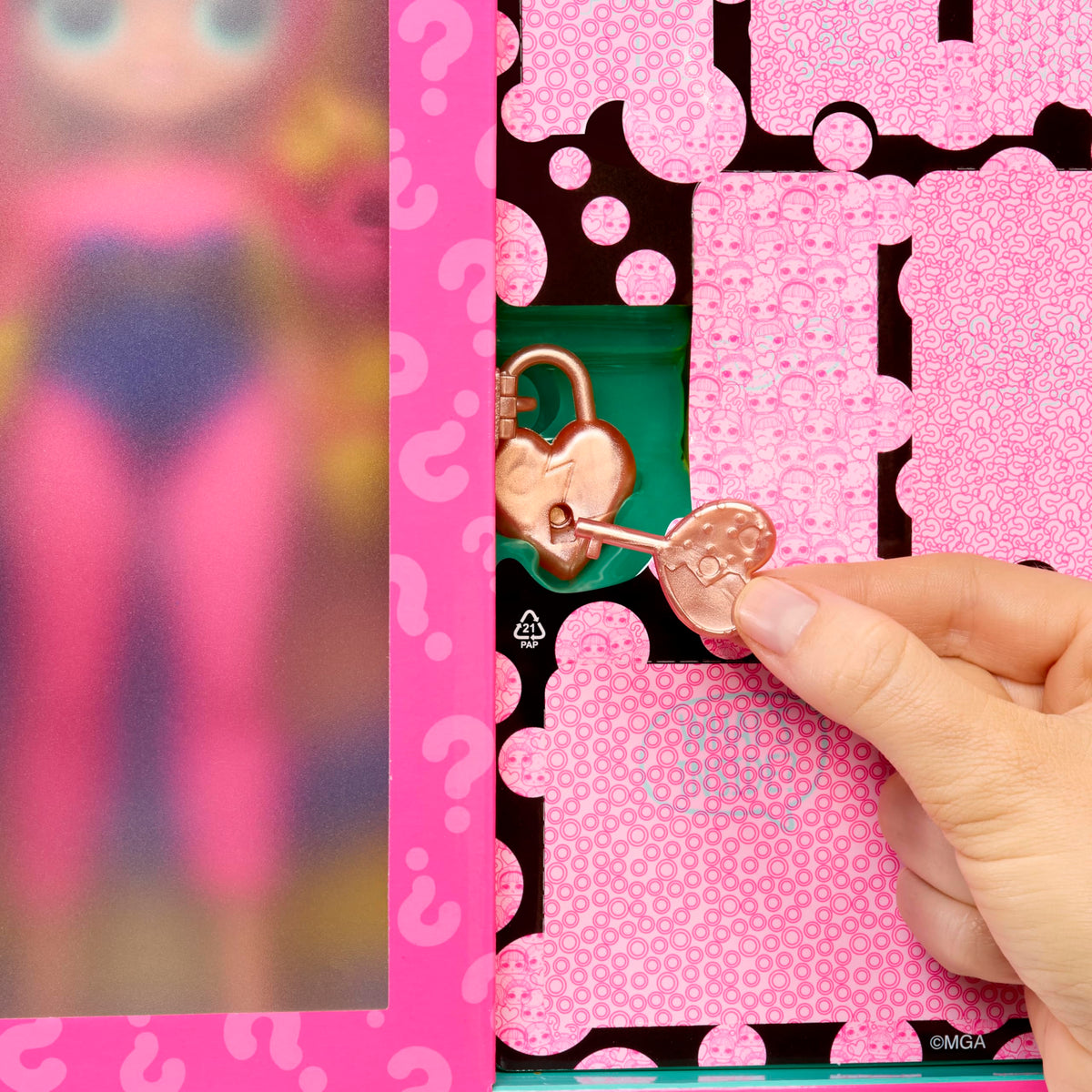L.O.L. Surprise! OMG Eye Spy on-the-go packaging reveals clues