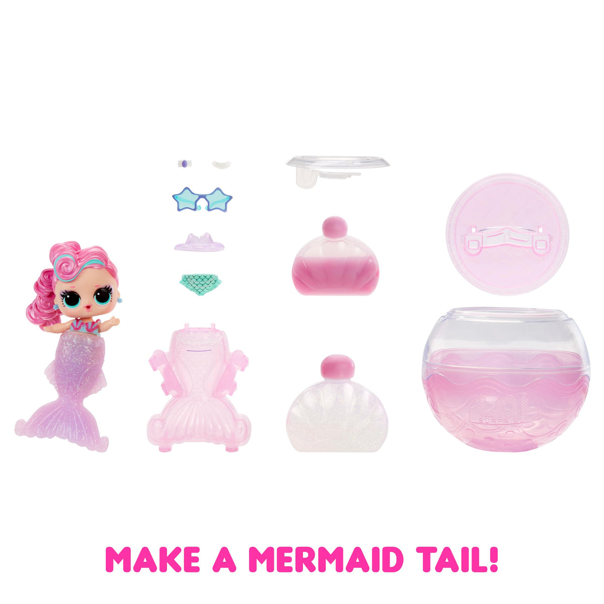 L.O.L. Surprise! Tots Fairy Tot with crystal wings ready for creative dress-up.