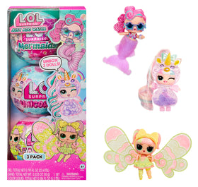 L.O.L. Surprise! Tots Mermaid Tot for color-changing tail play and display-ready charm.