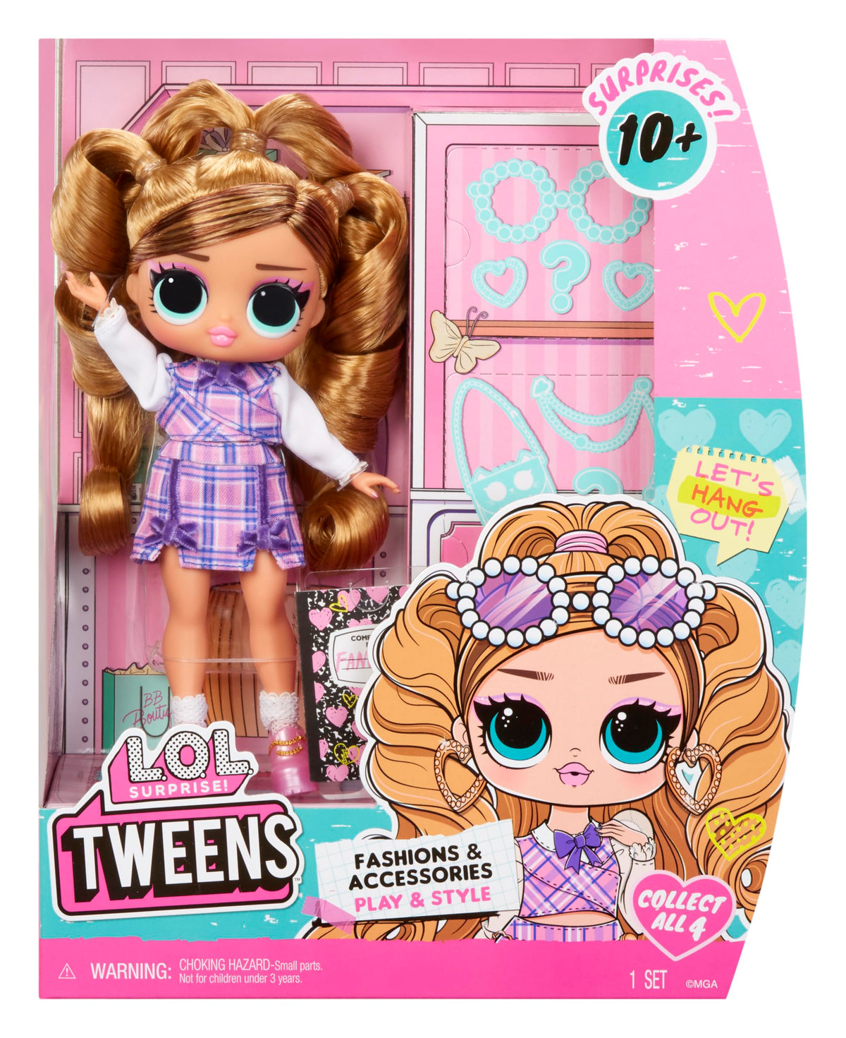 LOL Surprise Tweens Fancy Gurl doll ready for imaginative styling and playtime adventures.