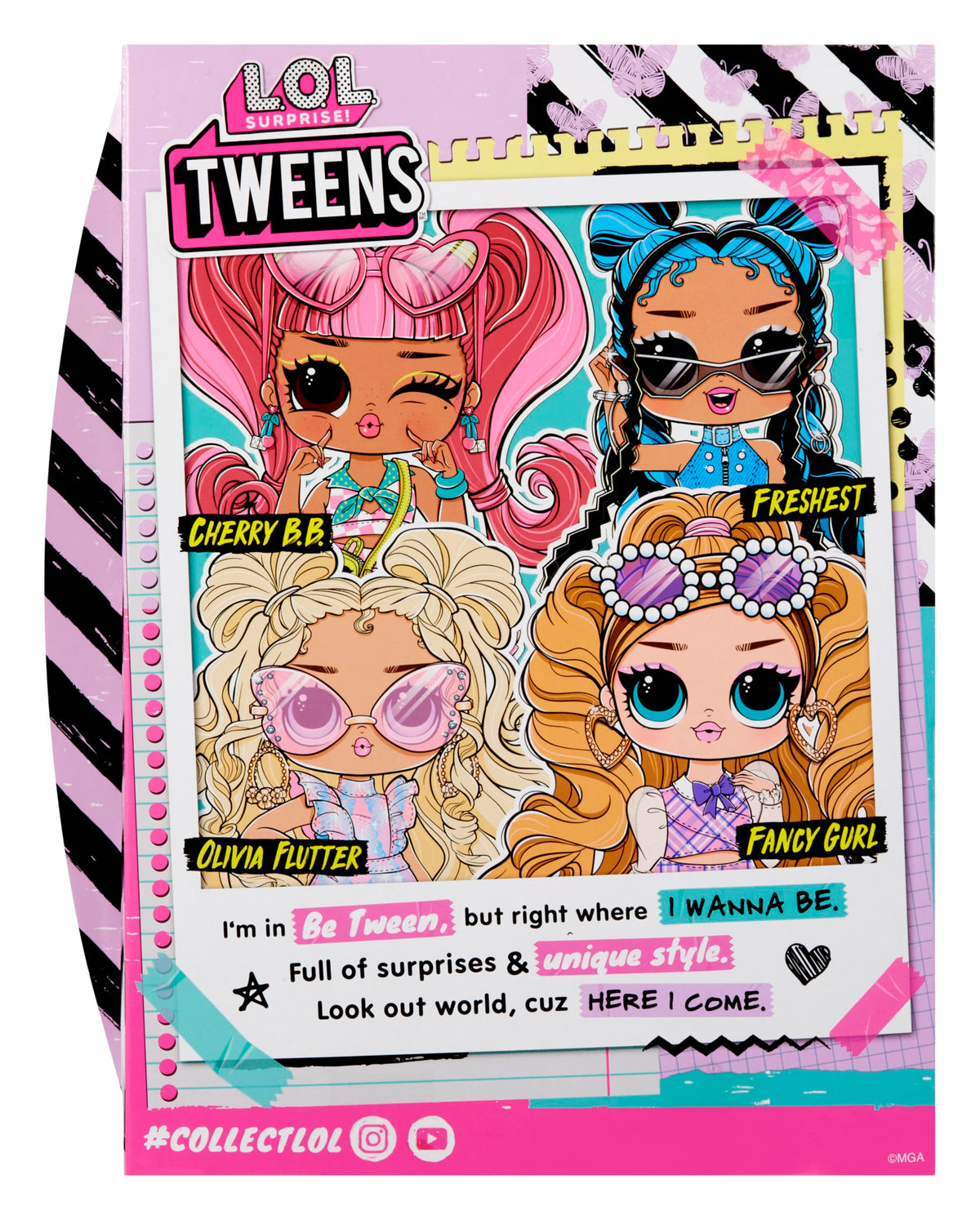 LOL Surprise Tweens Olivia Flutter journal for tiny notes and stories