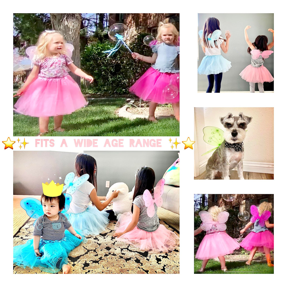 LOLASATURDAYS dark blue fairy wings for Tinker Bell-inspired looks.