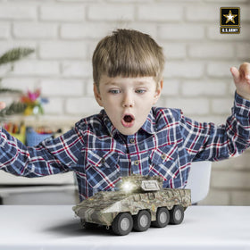 Lollipop Battle Stryker friction mechanism, battery-free action for active playtime.