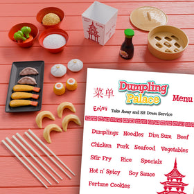 Lollipop Dumpling Palace children playing captures social interaction and collaborative meals.