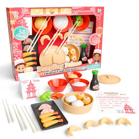Lollipop Dumpling Palace realistic dumplings invite imaginative play and fine motor exploration.