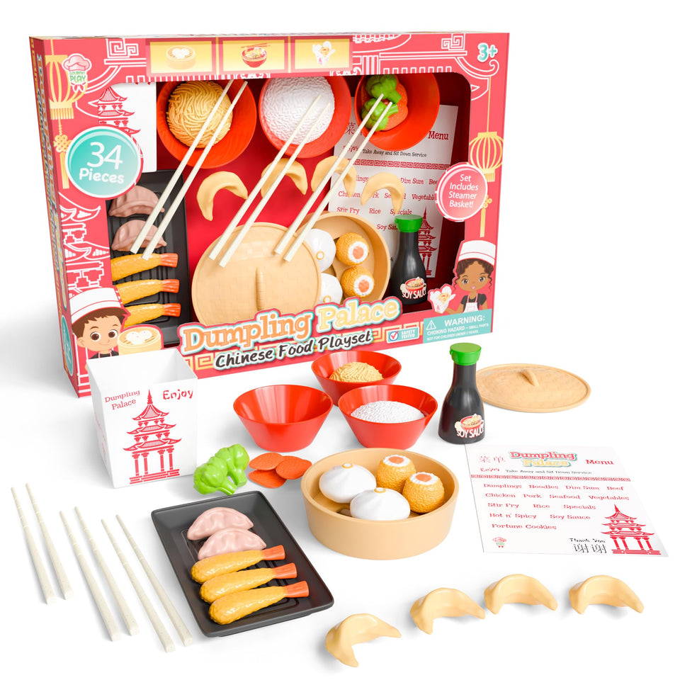 Lollipop Dumpling Palace realistic dumplings invite imaginative play and fine motor exploration.