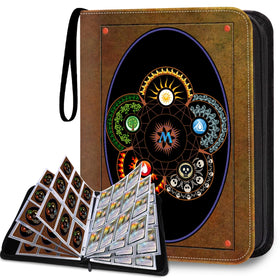 LOMONEH card binder nine-pocket system for MTG deck management