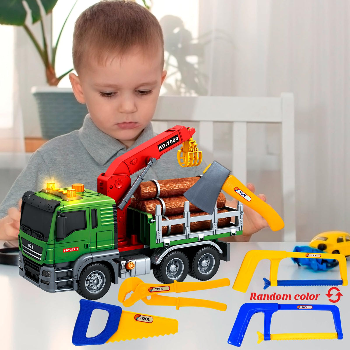Lonfypeng heavy-duty crane design withstands energetic play sessions.