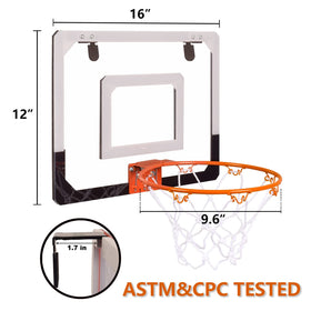 Long game NI-ROU door-mount with foam padding protects doors during lively games.